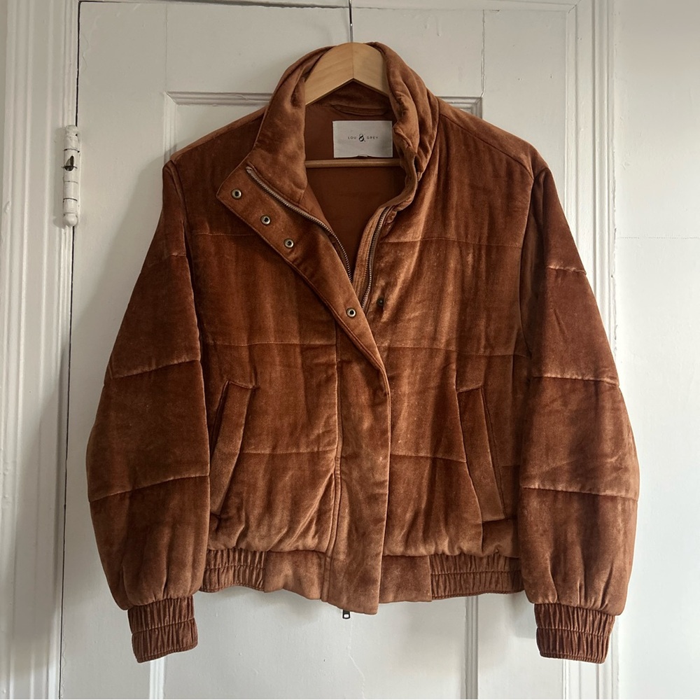 Lou & Grey Velvet Bomber
